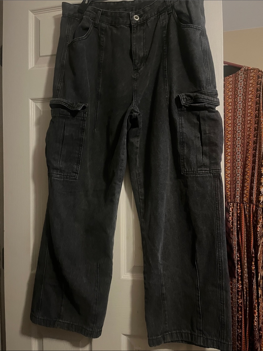 Black Cargo Pants - Casual Workwear